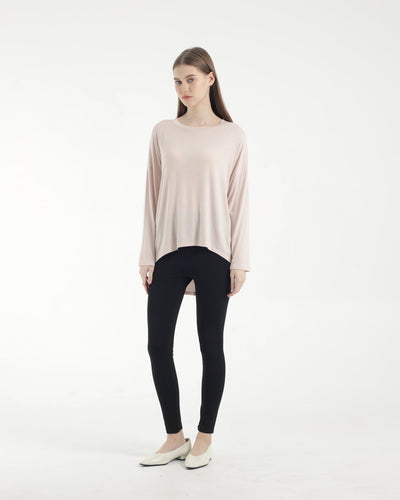 Blush Bamboo Relaxed Top