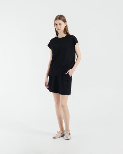 Black Bamboo Lyocell Daily Short Set