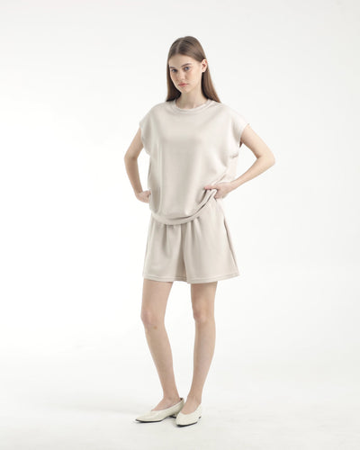 Cream Bamboo Lyocell Daily Set