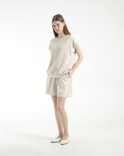 Cream Bamboo Lyocell Daily Set