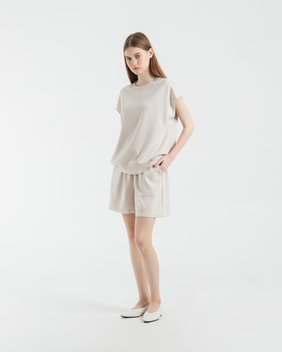 Cream Bamboo Lyocell Daily Set