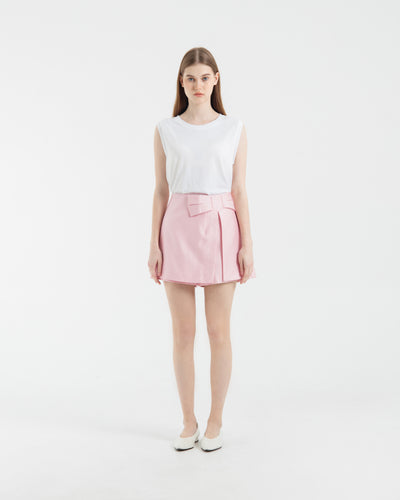 Blush Bow Skorts