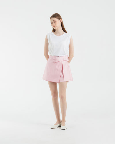 Blush Bow Skorts