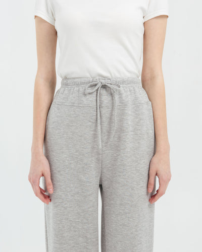 Heather Grey Bamboo Lyocell Essential Pants