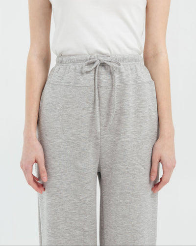 Heather Grey Bamboo Lyocell Essential Pants