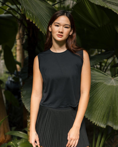 Black Breeze Bamboo Tank Top
