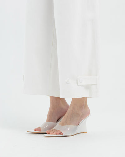 White Beau Pants