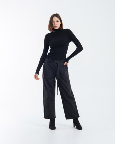 Black Alpine Waterproof Snow Pants