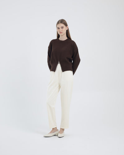 Cream Ultrasoft Winter Relaxed Pants