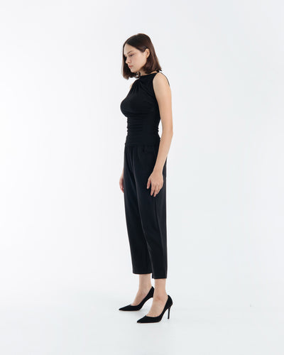 Black Ultrasoft Bamboo 2.0 Relaxed Pants