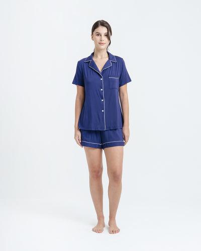 Navy Bamboo Pyjamas