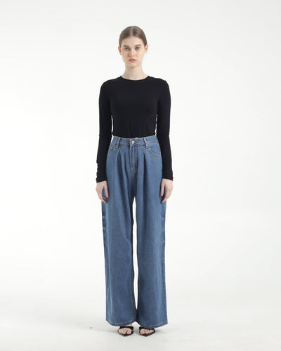 Black Bamboo Basic Top