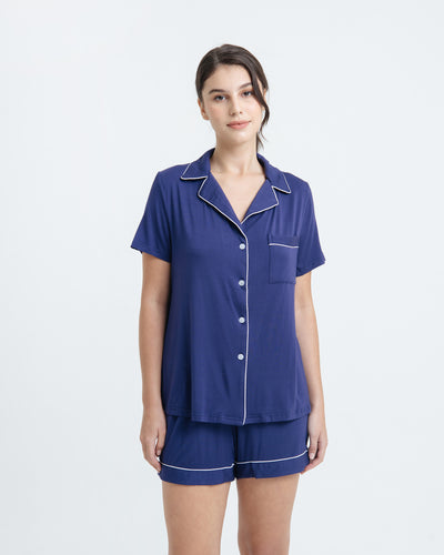 Navy Bamboo Pyjamas