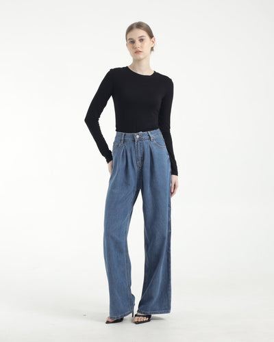 Black Bamboo Basic Top