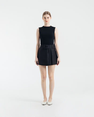Black Bow Skorts