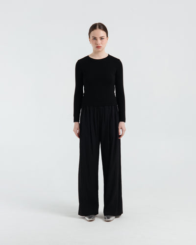 Black Perse Pants