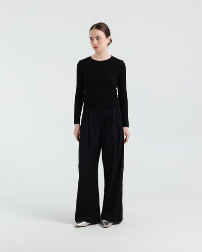 Black Perse Pants