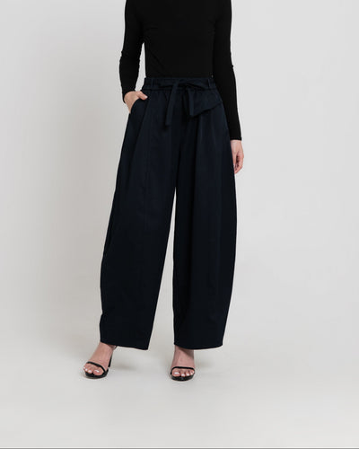 Navy Sierra Barrel Pants