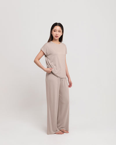 Almond Airy Bamboo Cozy Set