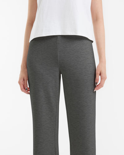 Dark Grey Ultrasoft Bamboo Flare Pants