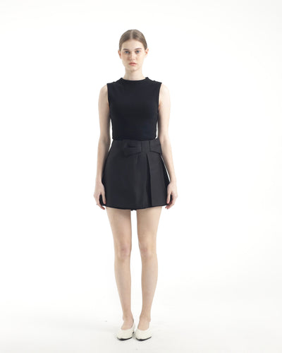 Black Bow Skorts