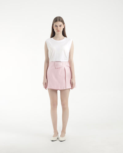 Blush Bow Skorts