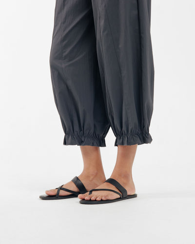 Grey Frilled Harem Pants