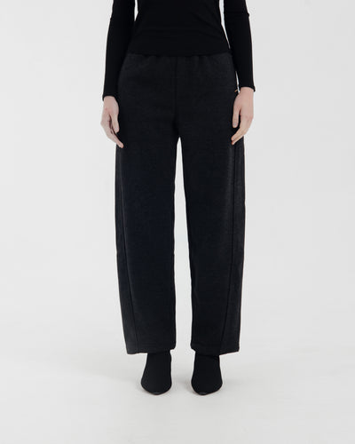 Black Ultrawarm Winter Relaxed Pants