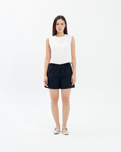 Black Daily Bamboo Shorts