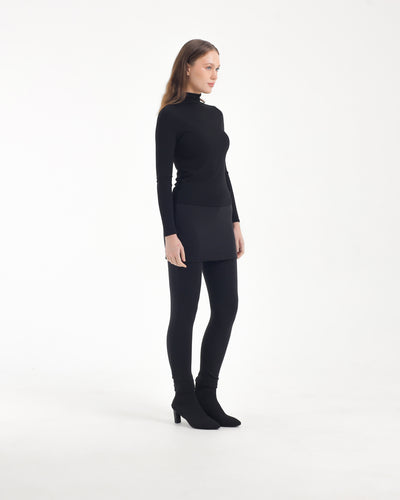 Straight Skirt Winter Leggings