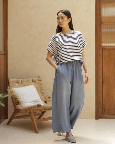 Stripes Relaxed Bamboo Top