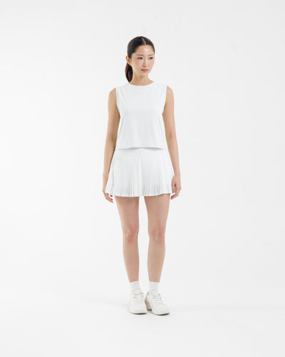 White Easy Breezy Tank Top
