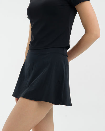 Black Lightweight Aeri Skirt