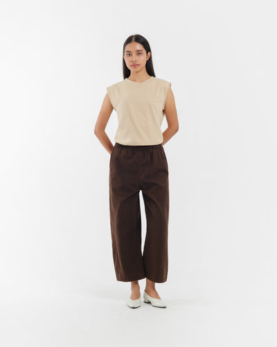 Brown Daily Barrel Jeans