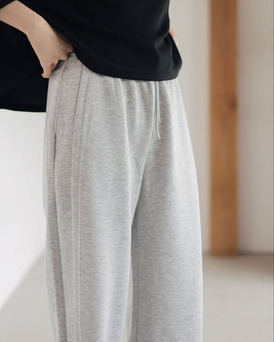 Grey Bamboo Lyocell Rei Pants