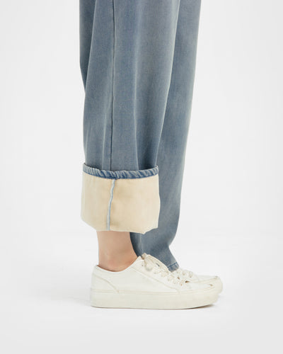 Light Blue Ultrawarm Winter Bamboo Jeans