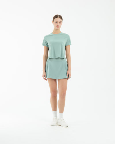 Green Breeze Bamboo Short Sleeve Top