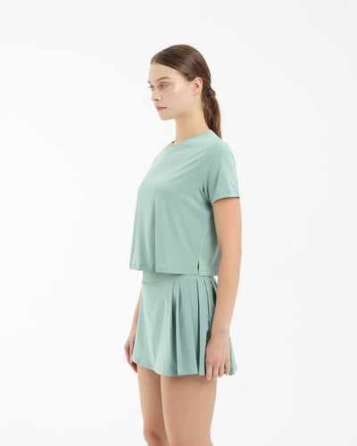 Green Breeze Bamboo Short Sleeve Top