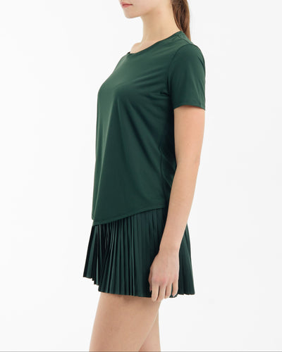 Dark Green Breeze Bamboo Long Top