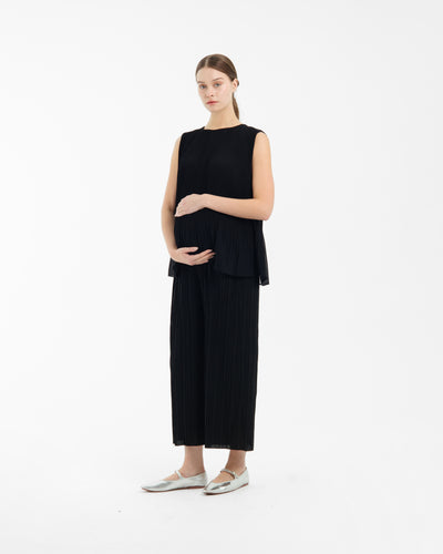 Pleated Maternity Pants
