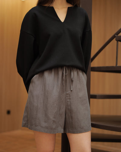 Black Thea Bamboo Top