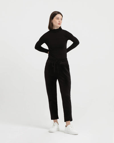 Black Bamboo Winter Long Sleeve Top - Hellolilo