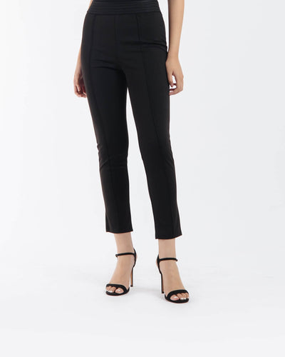 Essential Highwaist Black Pants - Hellolilo