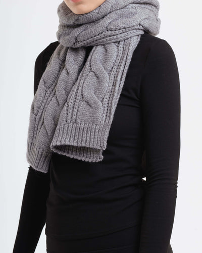 Winter Cable Knit Scarves - Hellolilo