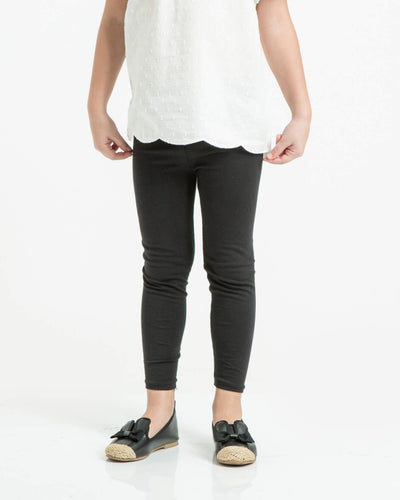 Kids Basic Cotton Leggings - Hellolilo