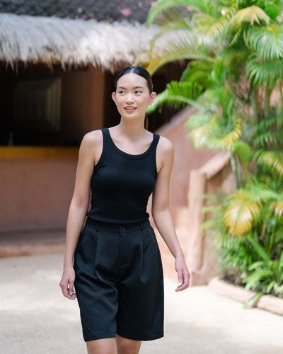 Ribbed Cotton Bratop - Hellolilo