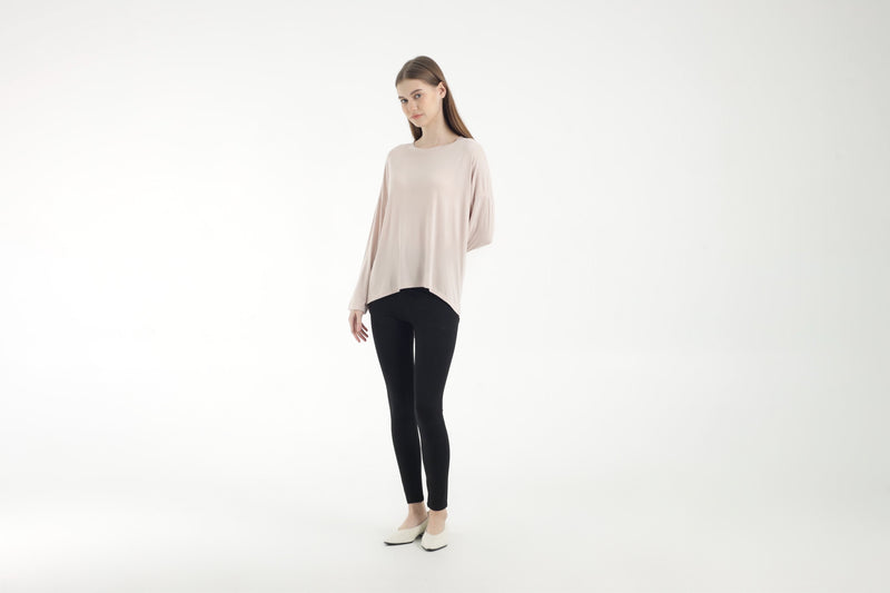 Blush Bamboo Relaxed Top
