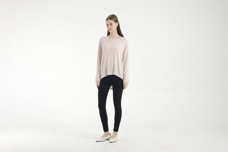 Blush Bamboo Relaxed Top