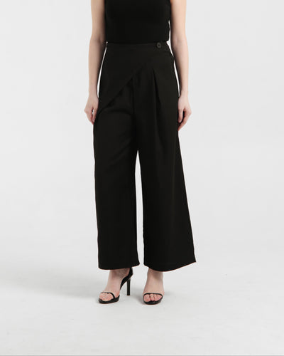 Black Wrap Pants