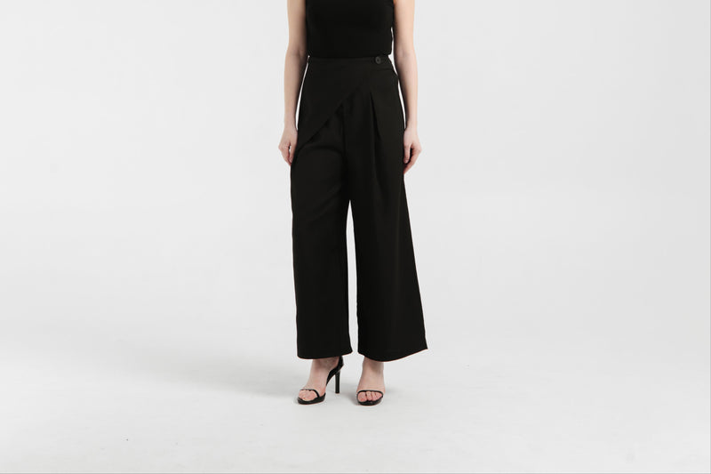 Black Wrap Pants
